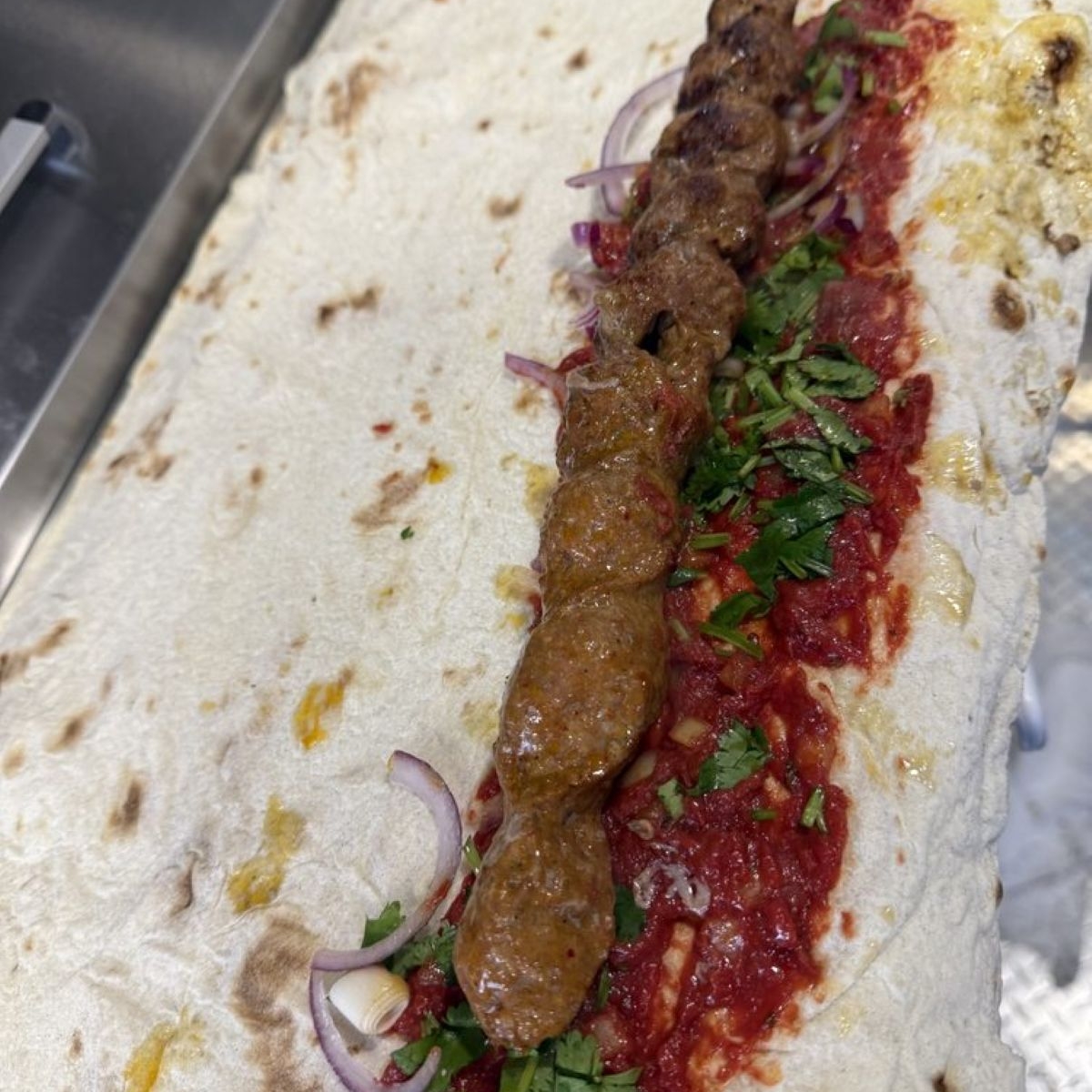 Beef Kebab Wrap